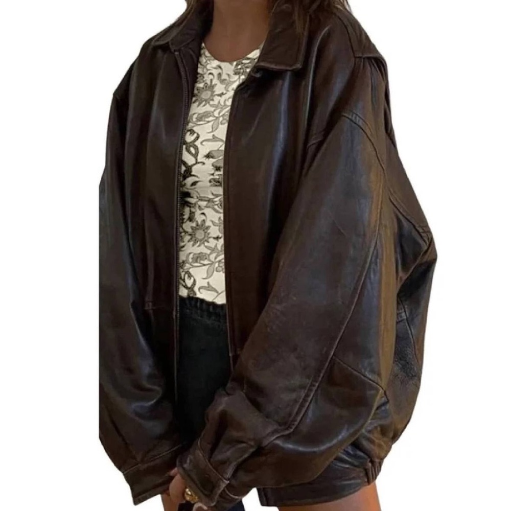 Olde Hide House Vintage Leather Bomber